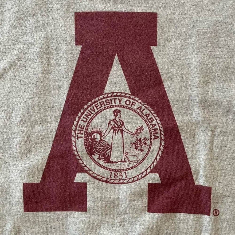 University of Alabama Gray Sweatshirt - Size M - Picture 5 of 8